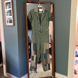 Pistola coverall - army with patches